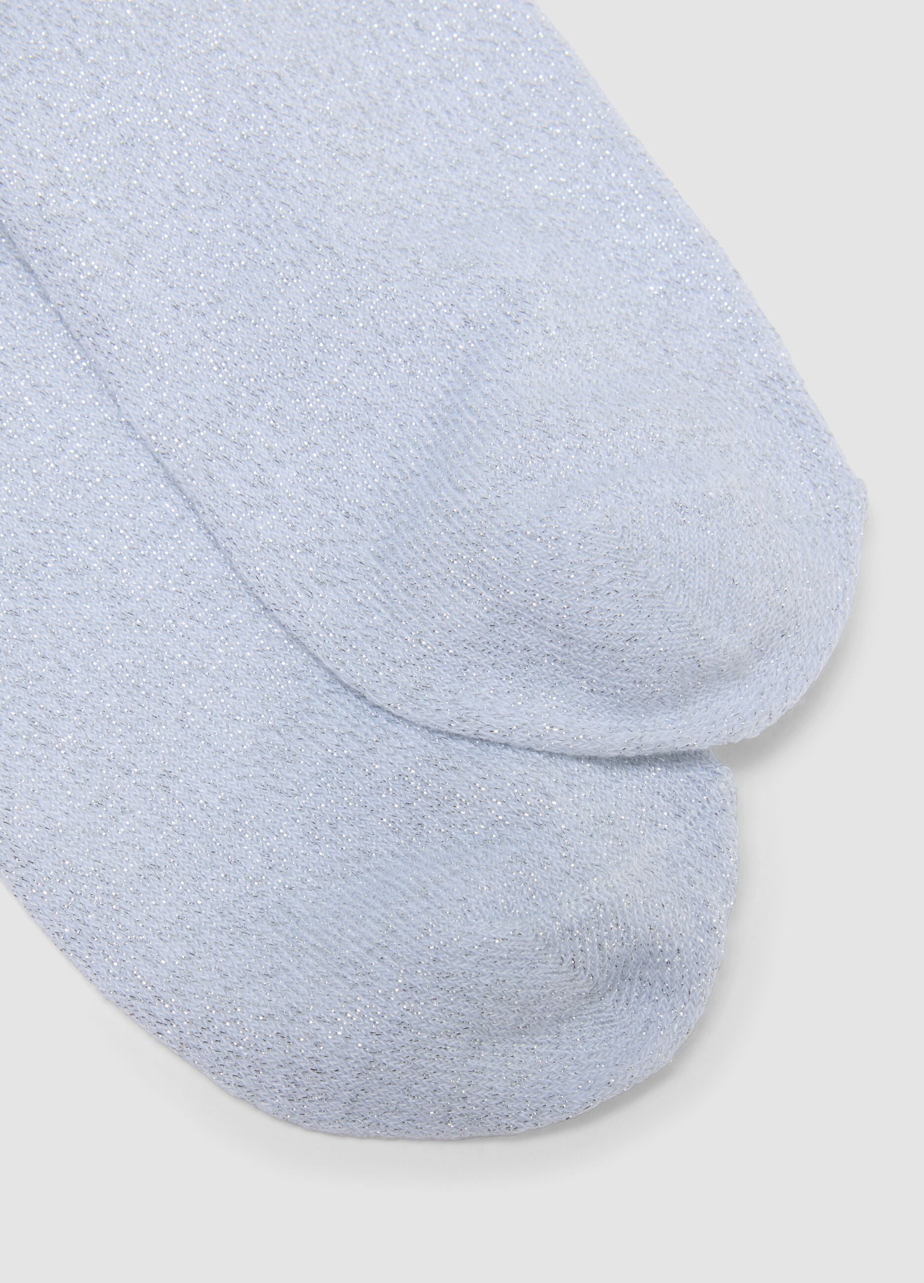 Light blue organic cotton socks