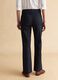 Blue Slim Fit Cotton Blend Chino Trousers_2