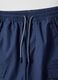 Children's regular fit blue pure cotton cargo trousers_2