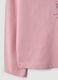 Girls&rsquo; pink organic cotton T-shirt with kitten print_3