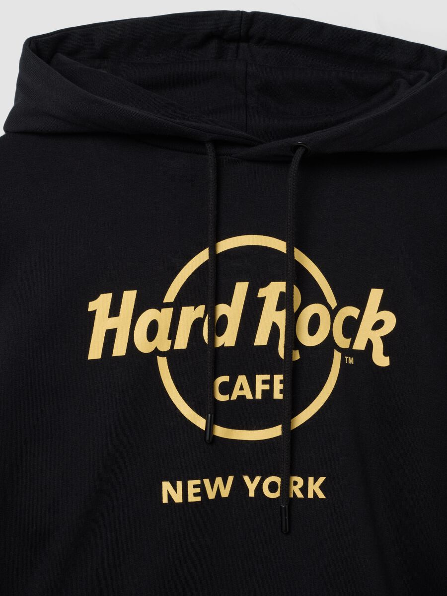 Blue pure cotton hoodie_1