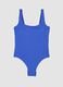 Blue stretch fabric swimsuit_4