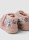 Pink floral bootie slippers_2
