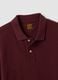 Men&rsquo;s red long-sleeve organic cotton piqu&eacute; polo shirt, regular fit_6