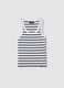 White striped camisole top_4