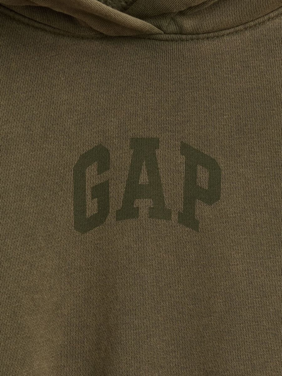 Felpa con cappuccio e logo GAP_5