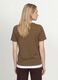 T-shirt verde in puro cotone organico a girocollo regular fit_2