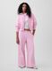 Cotton-blend wide-leg trousers_0
