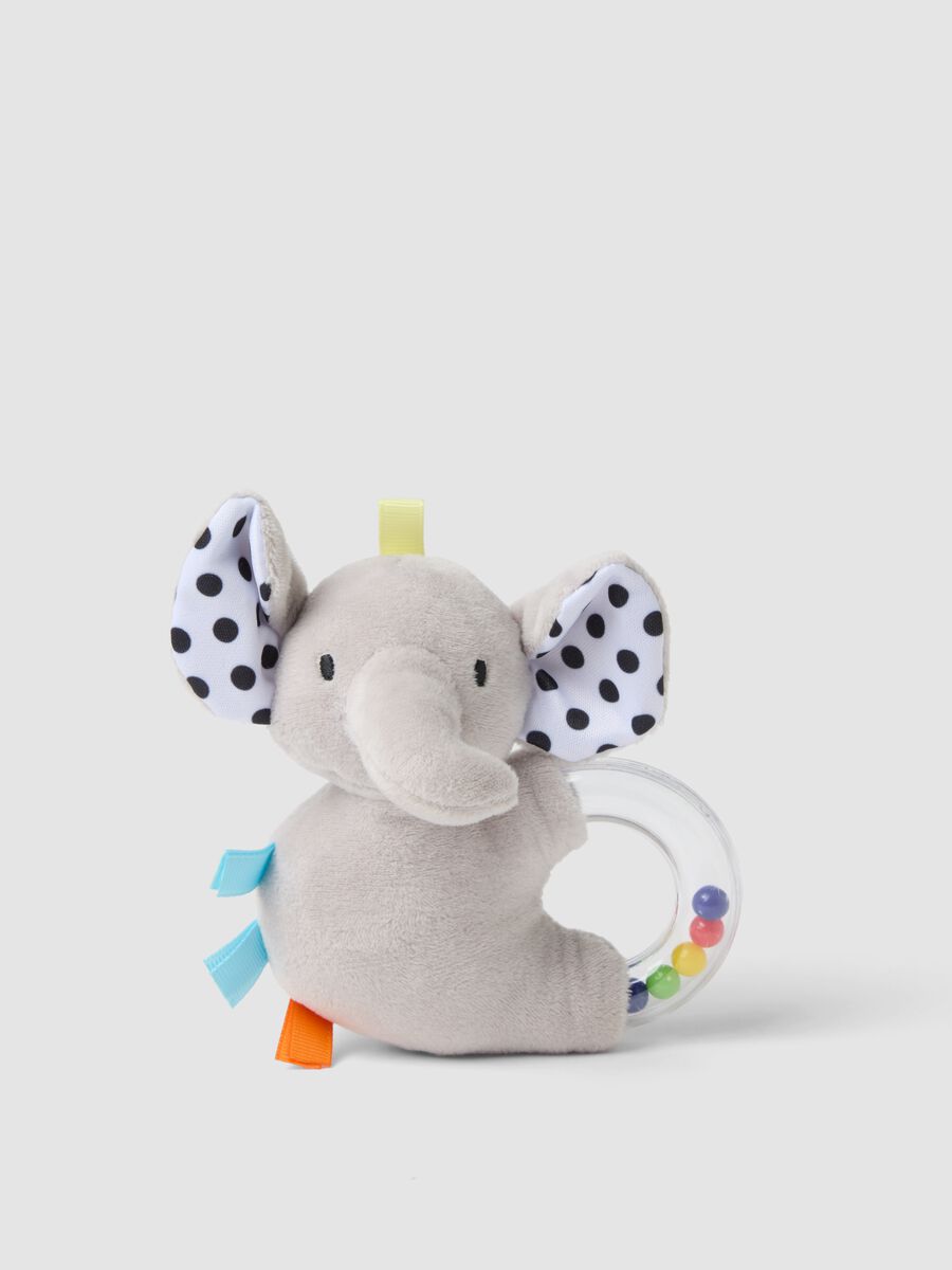 Sonaglio a elefante con anello trasparente_0