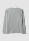 Grey honeycomb viscose-blend T-shirt, regular fit_6