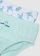Children's Regular Fit Multicolour Pure Cotton Briefs Tripack_2