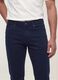Green slim-fit stretch cotton dobby trousers_3