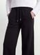 Girls&rsquo; black culotte trousers in pure organic cotton_2