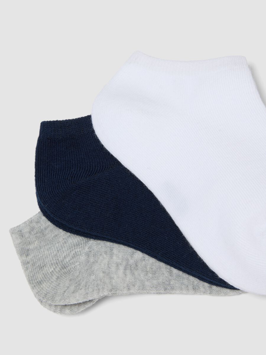 5-pack of short multicolour organic cotton socks for boys_2
