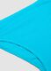 Blue bandeau bikini in stretch fabric_3