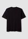 Black The Iconic Tee cotton T-shirt with short sleeves, regular fit_5