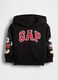 Black Hoodie with Zip Mickey Mouse_0