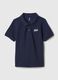 Pure cotton regular fit polo with logo_0