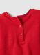 Girl's red pure cotton T-shirt regular fit with embroidery_2