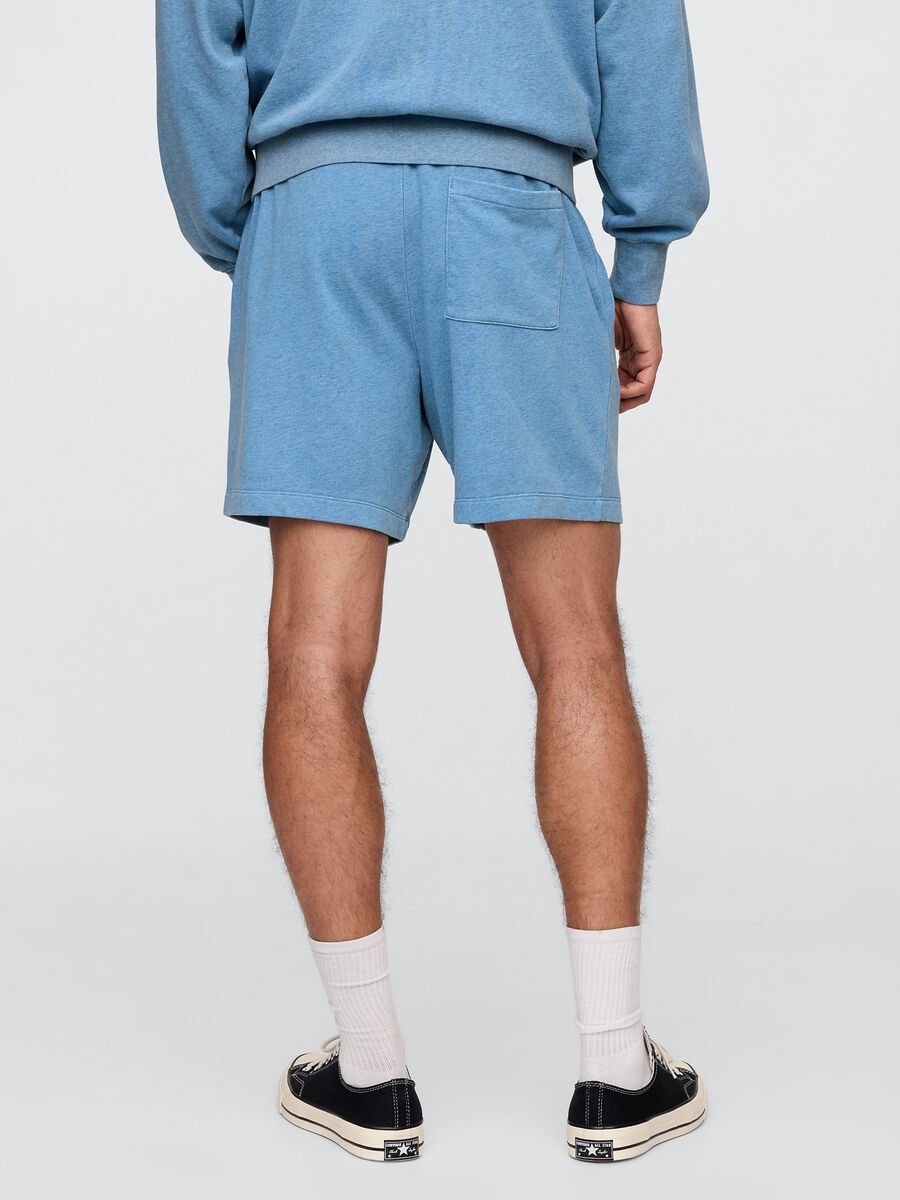 Azure blue Gap shorts in cotton blend_3