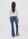 Girls&rsquo; blue flared stretch-cotton jeans_2