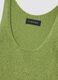 Green glitter viscose-blend tank top, regular fit_5