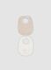 2-pack beige organic cotton baby bibs_0