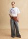Multicolour pure cotton regular fit T-shirt with floral print_1