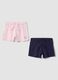 2-pack of pink pure cotton shorts_0