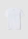 White 100% cotton T-shirt with Hard Rock Cafe logo, regular fit_2