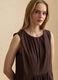 Brown pure cotton midi dress_2