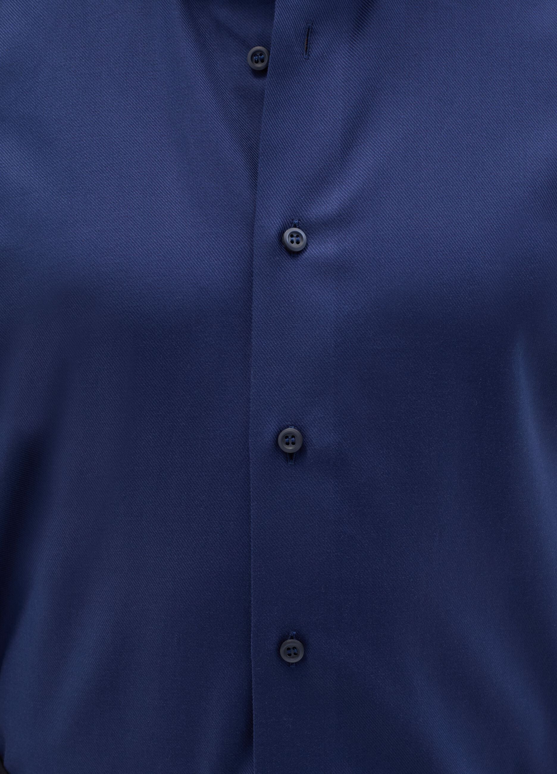 Camicia slim fit easy iron tinta unita