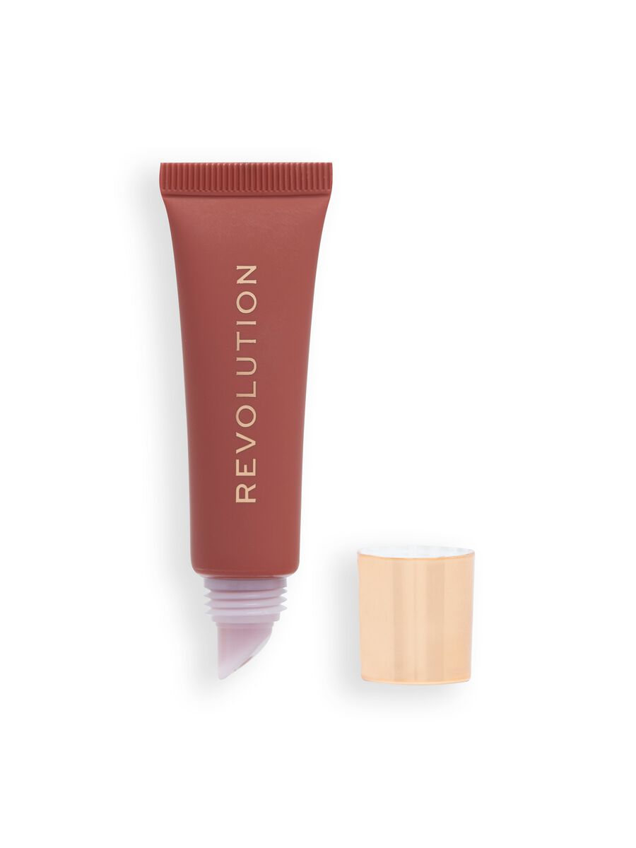 Revolution Juicy Peptide Lip Balm Nude Latte_2