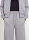 Girls&rsquo; grey culotte trousers in pure organic cotton_3