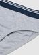 Boys' Grey Stretch Cotton Regular Fit Briefs_2