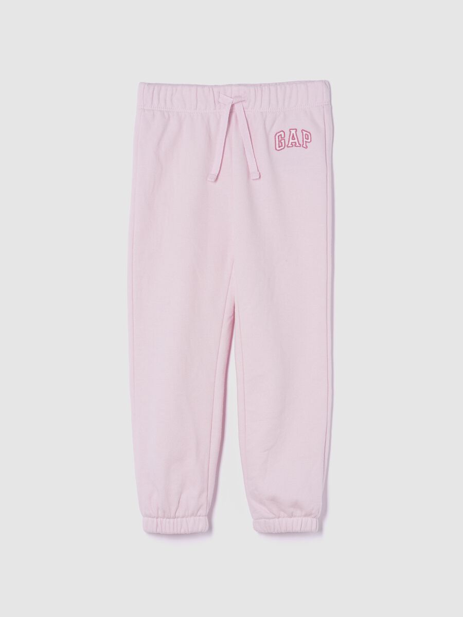 Joggers in misto cotone con logo GAP_0