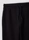 Black organic cotton jogger trousers_2