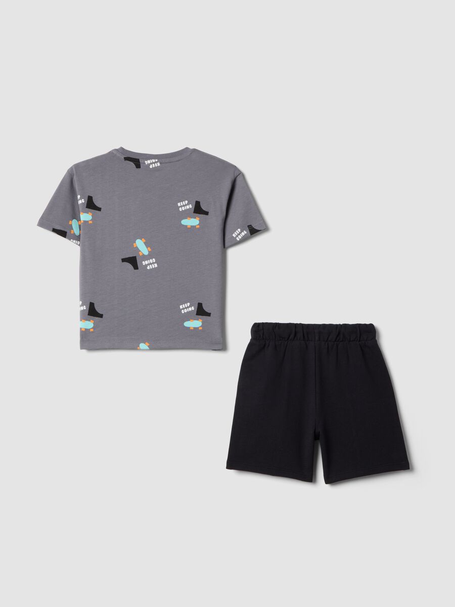 Grey set in pure cotton_1