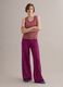 Multicolour crochet tank top in stretch fabric, regular fit_2