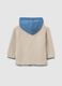 Baby jacket in pure multicoloured cotton regular fit_1