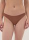 Brown stretch microfibre Brazilian briefs_1