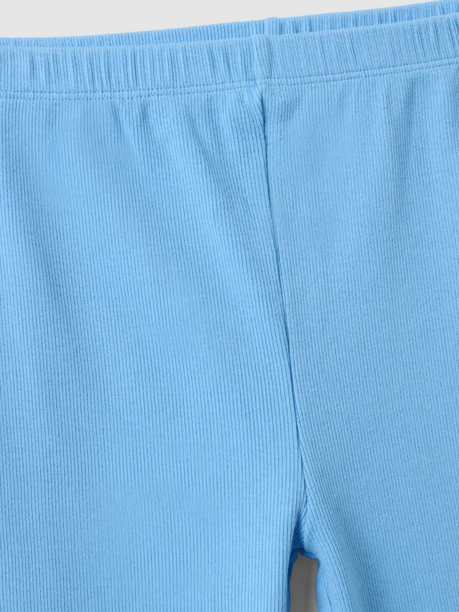 Light blue organic cotton pyjamas with Lilo & Stitch print_3