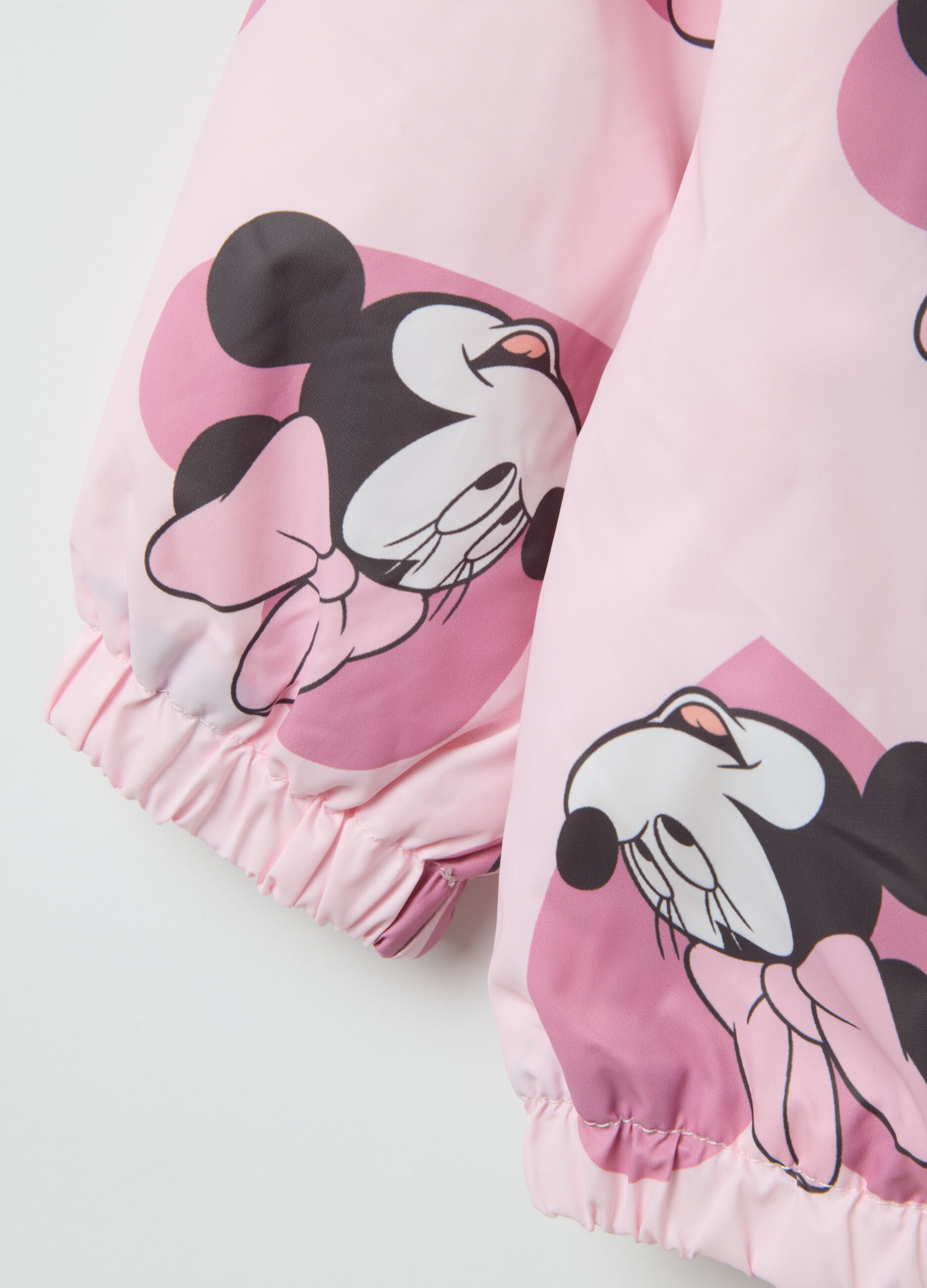 Disney Girls' Pink Mix Regular Fit Jacket