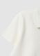 Polo bianca in cotone elasticizzato per bambino_3