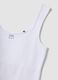 White fitted stretch-cotton tank top_6