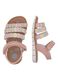 Girls' multicolour sandals with hook-and-loop fastening_1