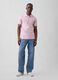 Polo a maniche corte in cotone con logo GAP_2