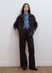 Brown viscose-blend cardigan, regular fit_1