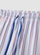 Pure cotton striped pyjama shorts, multicolour, regular fit_5