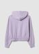 Purple organic cotton hoodie_5